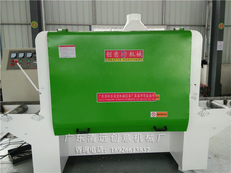 圓木多片鋸機型，采用超薄鋸片，出材率高達80%