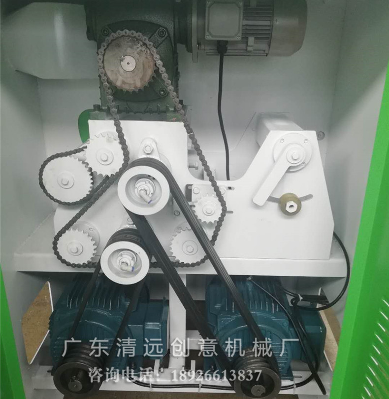 圓木多片鋸電機箱，安裝國家標準的電機