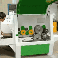 圓木多片鋸加工效率高，長短料都能加工