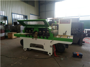 杉木方木多片鋸如何不卡料？17年老品牌多片鋸廠家教你2招