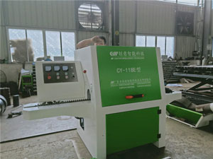 蜂箱開(kāi)料機(jī)鋸片該怎么選？創(chuàng)意118型圓木多片鋸鋸片參數(shù)知識(shí)